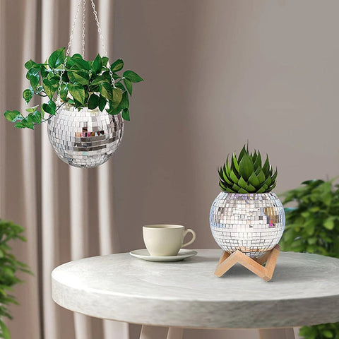 Disco Ball Planter Suncatcher